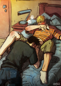 yesyaoiyeah:  Teddy Altman &amp; Billy Kaplan from Young Avengers drawn by Cris-Art Ok, I wasn’t going to post this today, but since today is the Orgasm Day, why not?! XD 