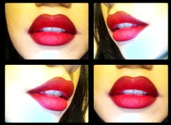  nothing like rosey red lips :)