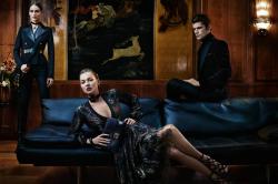 jompsology: Campaign for Salvatore Ferragamo’s A/W ‘12 ad line. Models- Kate Moss, Karmen Pedaru, Sean O’Pry Photography - Mikael Jansson