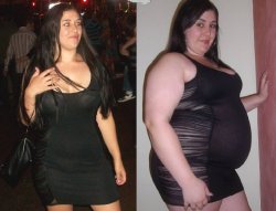 from-thin-to-fat:  Layla from Stuffer31 SHARE YOUR GAIN! 