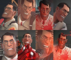 catbountry:  anothermimeklou:  detectiveblainey:  wuollet:  tf2shitfest:  DID YOU EVER NOTICE… That Medic is really just teeth with a face around them? It’s like, okay there’s his face and suddenly TEETH. T E E T H.  Like, he could be a regular,