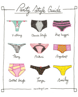 :: Panty Style Guide :: Everything a girl needs to know