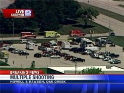 hamburgerjack:  nom-chompsky:  emm-dash:  thedailywhat:  Breaking News: Sikh Temple Shooting: At least four people are dead and many more are wounded in a shooting at a Sikh temple in Oak Creek, Wisconsin. Police have released little information regarding