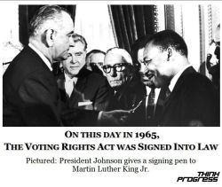 think-progress:  The most important voting rights law in American history turns 47 today.  