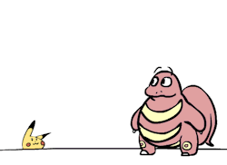 justlikesoup:  padnote:  I drew a Lickitung doing gymnastics ∩(︶▽︶)∩  This is adorable 