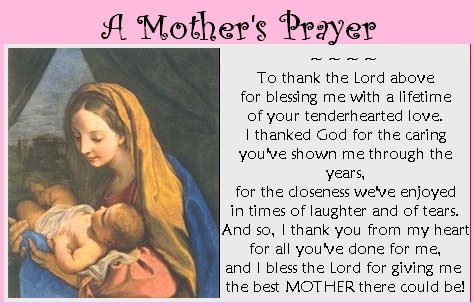 Mothers prayer