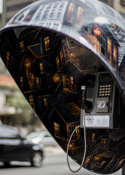 petapeta:  100 Artists Uniquely Design Phone Booths in São Paulo - My Modern Metropolis 