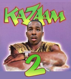 thescore:  With Dwight Howard heading to LA from Orlando.. will he follow in Shaq’s footsteps and create one of the greatest sequels EVER? Kazaam 2!   Like he hasn&rsquo;t already copied ALL OF SHAQ!Played in Orlando: checkLeft Orlando to go to L.A.: