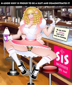 sissy art by sandybelldf
