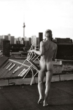 Naked on the roof