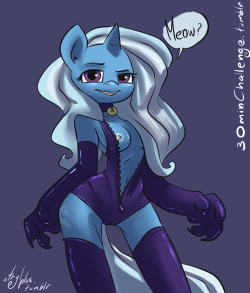 Trixie in Catsuit - 30min Challenge