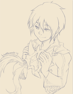 wattleseeds:  i am obviously on a quest to make myself unhappy because now i’m drawing this guy also judas’s costume is ridiculous i give up on this orz;; leon’s is easier but i like him as judas more what do )8 