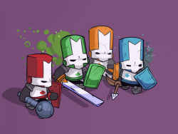 videogamenostalgia:  Castle Crashers is Coming to Steam! Earlier this week The Behemoth announced that Castle Crashers is finally making its way to PC, nearly four years after its debut on the Xbox 360. There has been no word on a release date yet, but