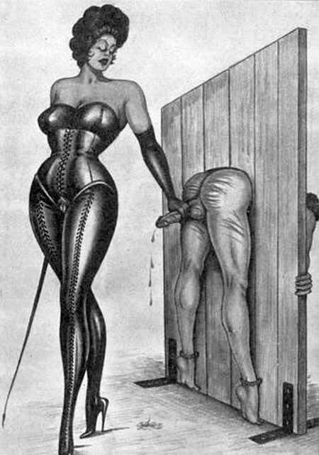 Ts domme punishing slave