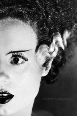 Remember her in Mary Poppins?  She played Katie Nana? SHE WAS SUCH A BITCH.  (Elsa Lanchester, Bride of Frankenstein, dir. James Whale, 1934) 