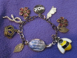 cynnamintoastcrunch:                                    ☆ No.6 Bracelet Giveaway ☆ So after looking for No.6 merchandise and not really finding a lot of stuff I decided to make my own No.6 bracelet, but I ended up with extra charms