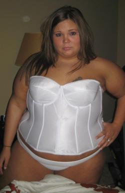 threesmorefun:  bellabendzbbw:  this girl is sooo cute but she looks miserable!!! smile sweetie!!! itâ€™ll make you look even more irresistible   Agreed. Freaking adorable but needs a smile on her face.