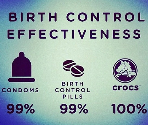 Humour birth control