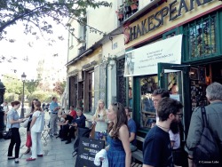 carmenlobo:  Shakespeare and Company (Bookstore Paris) Opened in 1951 by George Whitman, it was originally named “Le Mistral” but renamed to “Shakespeare and Company” in 1964 in tribute to Sylvia Beach’s bookstore. Today, it serves both as a