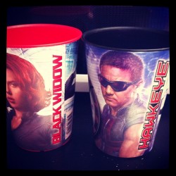bartonesque:  hooray for otp cups! (Taken with Instagram)  I NEED A BLACK WIDOW CUP RIGHT NOW.