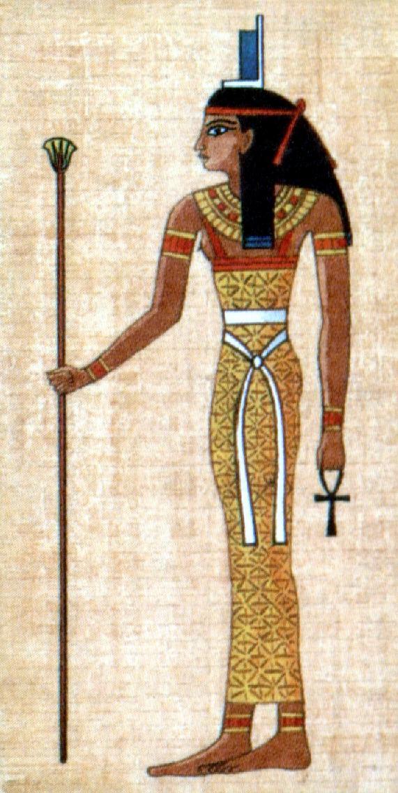 Ancient egyptian goddess isis