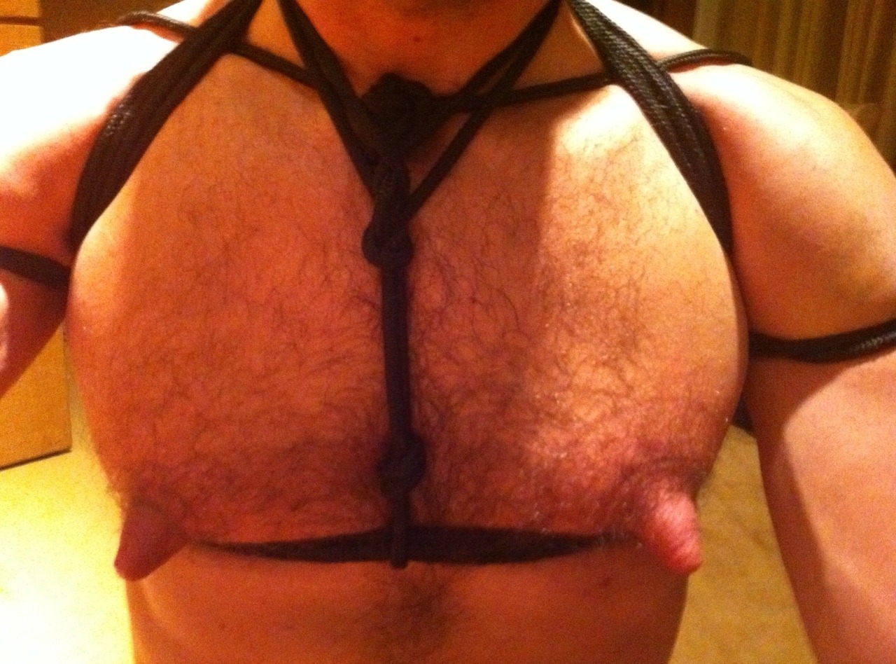 Big nipples with hairy chest