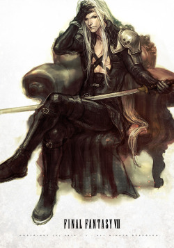 xombiedirge:  Sephiroth by onose1213.    Still kinda like the guy.