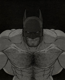 yesyaoiyeah:  Naughty Batman!! XD