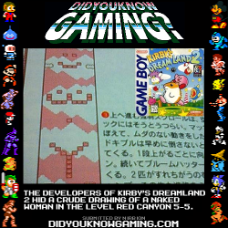 didyouknowgaming:  Kirby’s Dreamland 2. http://www.youtube.com/watch?v=BJGt_cSP8zQ&amp;t=2m49s  
