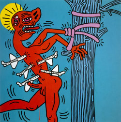 St. Sebastian By Keith Haring, 1984