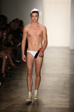 :  River Viiperi for The Blonds S/S 2013 Fashion Show, NYFW 