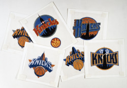 Behind The Knicks Logo with Michael Doret Part 1 &amp; Part 2 This is the current Knicks logo. This is what the Knicks logo looked like in 1992. Little has changed, y'all. They added a little &ldquo;New York&rdquo; and modified the colors recently, but