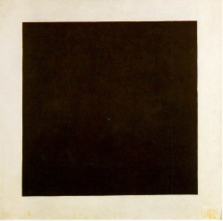 Black Square by Kazimir Malevich, 1915. Oil on canvas. &ldquo;The traditionalists tried to laugh the picture off. They said Malevich had gone mad, he must&rsquo;ve painted the black square in the dark! His response was straightforward: &lsquo;I am glad