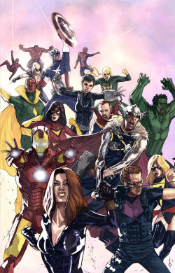 thegoddamnblogman:  If it’s all the same to you, I think I’ll have that drink now. Avengers Assemble // Bentti Bisson Want more? - Earth’s Mightiest Heroes Type of thing | Cartoon Avengers More from Artist | More Avengers | More Black Widow |