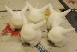 I made Pikachu candles for sculpture class. The art school can&rsquo;t handle me right now.