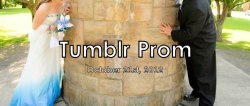 potter-watching: wistfully-woven:  Hereâ€™s how this is gonna go down. You go to a personâ€™s ask box and ask them to be your prom date. On October 21st, 2012 you will dress up in formal (prom) attire and post your picture. Instead of buying corsages