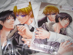 NOW SELLING!!! &lt;&lt;link is here!!&gt;&gt; Durarara!! R-18 Doujinshi!! Start In and Sweet Emotion by Cassis! Couple is Shizuo and Izaya. Both books go with each other plot wise. THERE IS AN ENGLISH TRANSLATION INCLUDED! I did not write it up. I bought