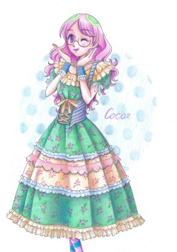 skaviris:  ive always loved designing lolita dresses!  