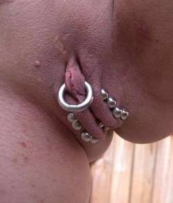 Chastity piercing.