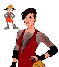 wavestrider:  notcayleb:  celestedoodles:  saffronsunflowers:  LOVE this, only I’m pretty sure there’s some whitewashing? I thought Spinelli was Asian?   All the sources I checked identified her as Italian-American. Anybody, let me know if I got