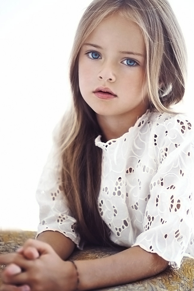 Vintage little girl models young