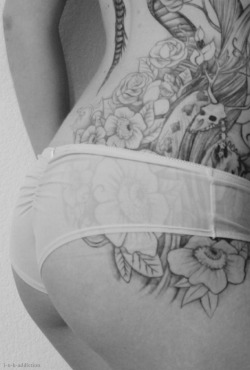 Sheer panties don&rsquo;t hide tattoos