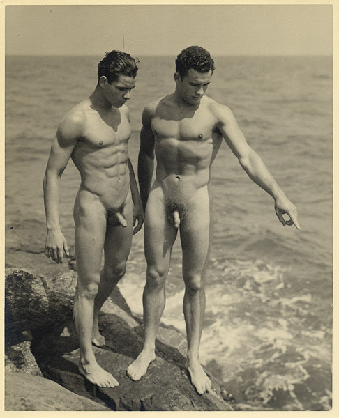 Vintage nude male bodybuilders