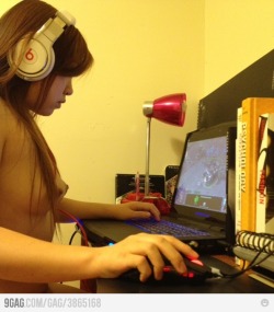 You need to beat her at Starcraft before you can do her!
