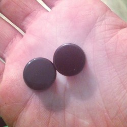 Also got some black stone ones today as well. #plugs #gauges #bodymods  (Taken with Instagram)