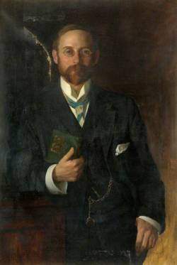 blastedheath:  Unknown artist, Portrait of a Man in Glasses with a Beard. Oil on canvas, 87 x 58.5 cm. Wednesbury Museum &amp; Art Gallery, Wednesbury, West Midlands. 