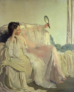 vcrfl:  Sir William Newenham Montague Orpen: The Eastern Gown, 1906 
