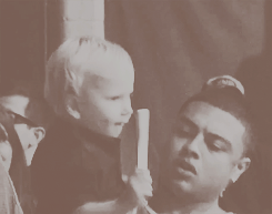 :  Jaxon Bieber and Alfredo Flores at the Believe Tour. 