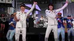 asiasaranghae:  I love love love LEDapple and have come to the conclusion they are my favourite of all K-Pop bands. Sorry everyone else, but I don’t see you dancing like a windmill in cute sailor suits. 