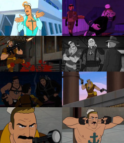 zodgory:    Venture Bros Characters (5/?)   Shore Leave   “Oh yeah, I get it. I’m out and proud, and I’m the sissy. I’m brave enough to be who I am in the face of assholes like you, and I’m the sissy. Maybe when you come out of the closet, you